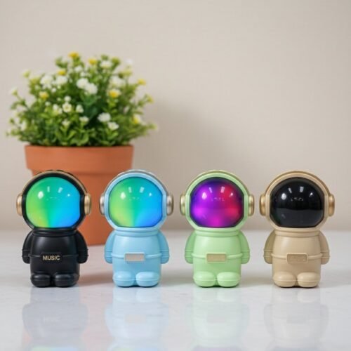Wrader X808 Astronaut Bluetooth Speaker with RGB Lights
