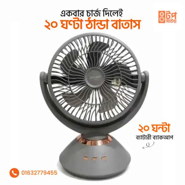 JY-2571 Rechargeable Moving Fan