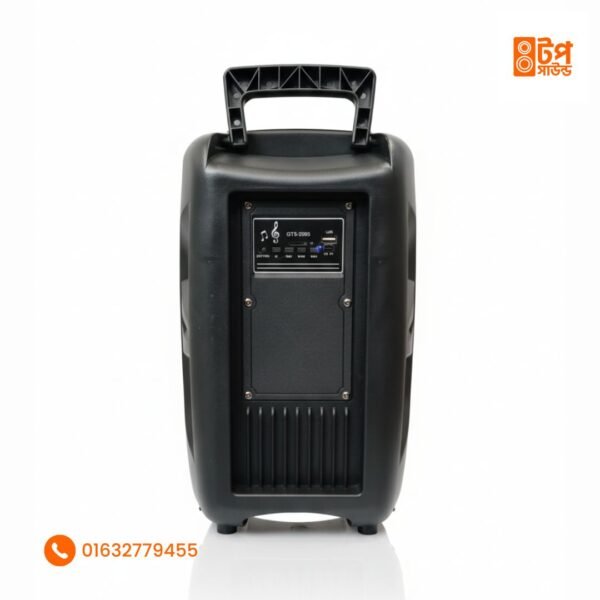 pic-2-jpeg (1) KTS 2385 Rechargeable 8 inch Speaker With 2 Microphone