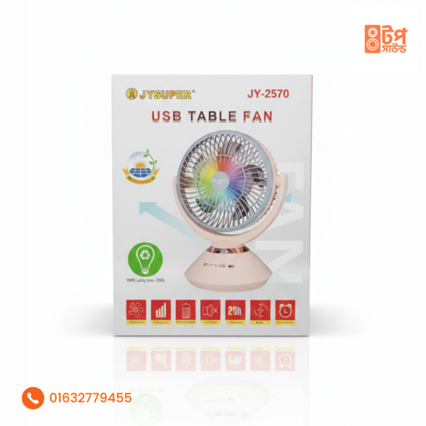 JoySuper 2570 Fan with Rgb Light
